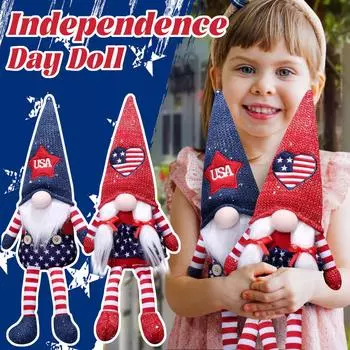 Безликая кукла, День независимости Рудольфа Лепрекона, декоративная кукла, подходит для украшения дома, праздничного украшения One Size