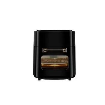 Безмасляная фритюрница Многофункциональная машина для жарки и выпечки с сенсорным экраном управления Большая емкость L чёрный