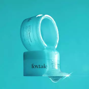 Безмасляный увлажняющий крем Foxtale с экстрактом красных водорослей, экстрактом сине-зеленых водорослей, гиалуроновой кислотой, ниацинамидом и бетаином, 100 г