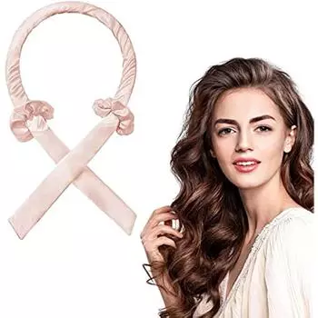 Безнагревательные бигуди для завивки волос во время сна в ночное время (розовый) 20x20x3cm