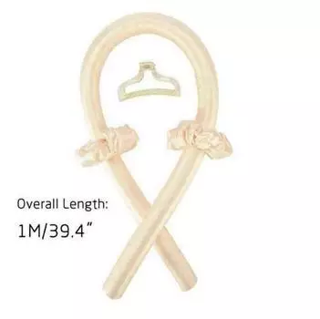 Безнагревные бигуди-губки для волос Бигуди Спящая красавица Кудри Бар Волшебные бигуди для волос Салон Парикмахерские инструменты Спящая мягкая повязка на голову бежевый