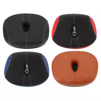 Безносое велосипедное сиденье, широкое велосипедное седло, сменное, утолщенное, полое, дышащее, амортизирующее, городское Black