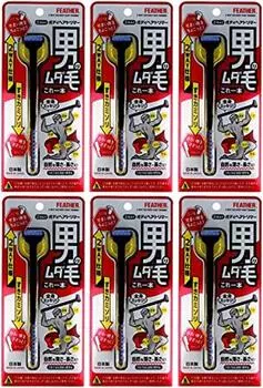 Безопасная бритва Feather 2-в-1 триммер для тела 1 шт. х 6 шт. [Оптовая покупка]