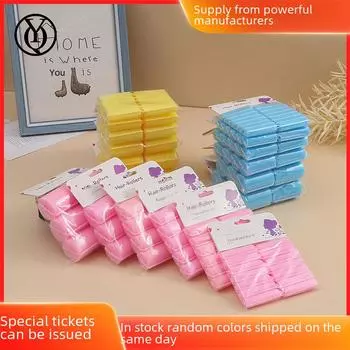 Безопасная для волос губка для завивки волос без утюжка и нагрева Sponge Curlers 3.6 (6 pcs)