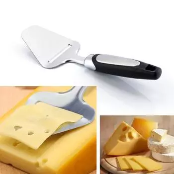 Безопасная овощечистка для сыра, долговечная, полезная, многоцелевая серебряный