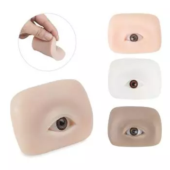 Безопасная татуировка бровей, искусственная кожа, мягкий силиконовый тренинг прозрачный
