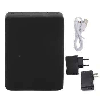 Безопасный звуковой сигнал тревоги Микрофон для мониторинга сигнализации для пожилых детей Портативное устройство для обеспечения безопасности в чрезвычайных ситуациях Ala US Plug