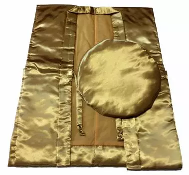 Безопасно сделано в подарок Chanchanko Celebration Golden [Веер для кимоно] Япония, Коробка, Набор, золотой