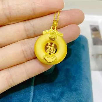 Безопасное благословение, чары ... 40CM золотой