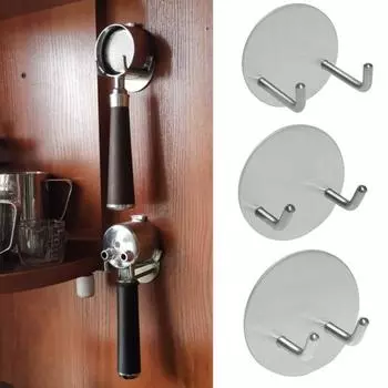 Безопасное хранение Практичный настенный бездонный фильтр для кофе Настенная полка Крючок для нижнего фильтра для кофе A