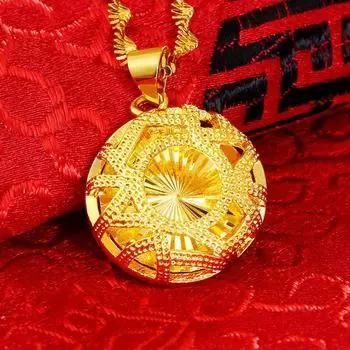 Безопасное и бережное ожерелье без выцветания, толстая цепочка с водной рябью, женский аксессуар для головного убора 40CM золотой