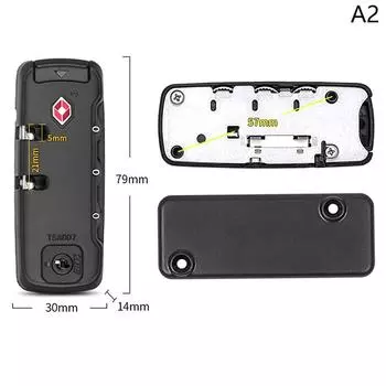 Безопасность Фиксированный замок для шкафа, шкафчика, навесной замок для TSA, 3-значный пароль, дорожная сумка, чемодан, аксессуары для багажа