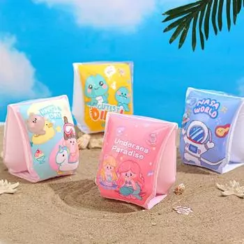 Безопасность Плавание Поплавки Рукава Плавание Бассейн Рукава Поплавок Нарукавники Плавание Надувные Нарукавники astronauts