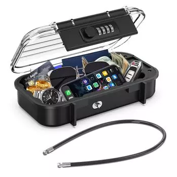 Безопасность Ящик для ключей Ящик для ключей Замок с замком Карманный замок с циферблатом 4-значный Тип циферблата Аксессуар Хранение ключей Водонепроницаемый Маленький Большой Емкость Внутренний Стильный PIN-код