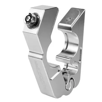 Безопасность, защита от кражи, подходит для скутера, квадроцикла, руль, тормозной рычаг, блокировка диска, ручка для мотоцикла, замок красный