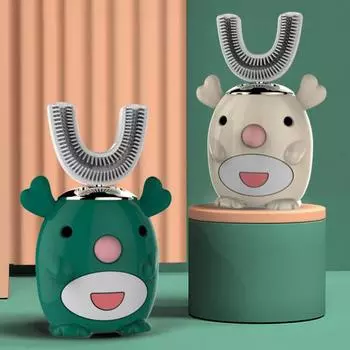 Безопасные режимы деятельности 5 волос щетки ультразвуковой зубной щетки детей мягкие простые 2-6Years