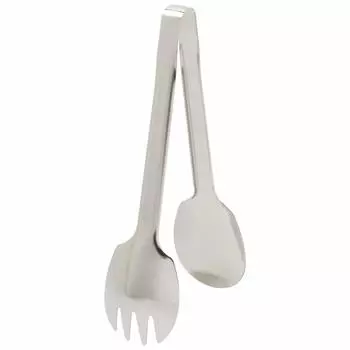 Безопасные щипцы для салата Endo Shoji Commercial TKG 200 из нержавеющей стали, произведенные в Японии, BTVE401 18-0