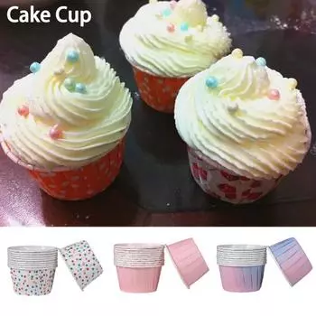 Безопасные вкладыши для кексов. Форма для чашек с загнутыми краями. Изготовление кексов. D
