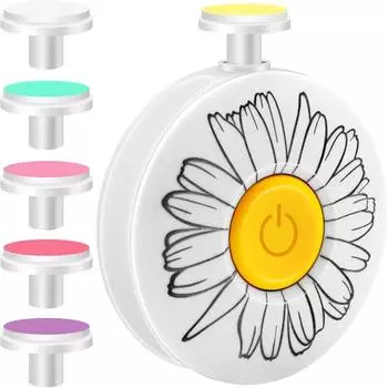 Безопасный детский электрический триммер для ногтей с 6 шлифовальными головками для новорожденных 1 Set