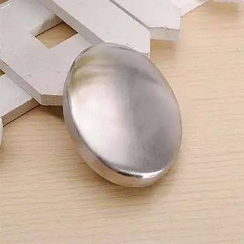 Безопасный для мыла, легкоочищаемый, овальный, из нержавеющей стали, для удаления запаха мыла для кухни