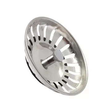 Безопасный и эффективный заглушка для слива из нержавеющей стали для кухонной раковины, корзина-фильтр, заглушка для отходов