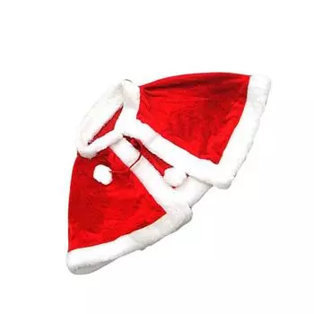 Безопасный и прочный бархатный плащ-накидка для рождественского шоу, рождественский женский плащ-накидка на Рождество adult