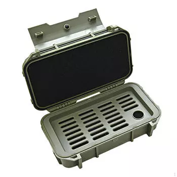 Безопасный инструментальный кейс, ударопрочный пыленепроницаемый воздухонепроницаемый жесткий кейс с двойным слоем для