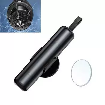 Безопасный молоток для разбивания окон автомобиля, лезвие из вольфрамовой стали, многофункциональный аварийный молоток для эвакуации из автомобиля и резак для ремней безопасности, аварийный инструмент для разбивания окон красный