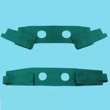 Безопасный мягкий эластичный бандаж для фиксации конечностей пациентов, ремень для взрослых One Size синий