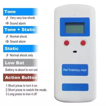 Безопасный тренировочный коврик для собак и кошек с электрошоком, держитесь подальше от прилавка, дивана, мебели, электрический отпугивающий коврик, держите домашних животных подальше