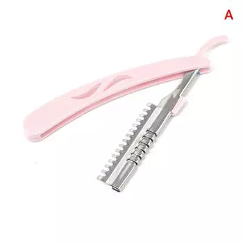 Безопасный триммер для бровей Складная бритва из нержавеющей стали Профессиональный удалитель волос на лице Бритва Женские инструменты для макияжа