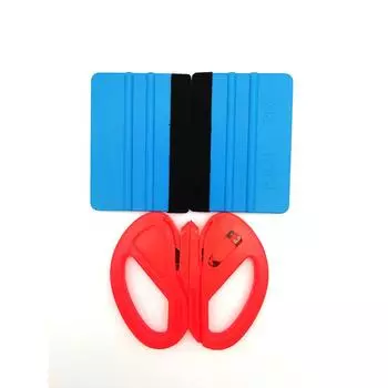 Безопасный виниловый резак Snitty и ракель с фетровым краем 3M для оклейки автомобилей