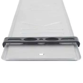 Безрамное крепление номерного знака, 4 шт., устойчивая к погодным условиям, безрамная рамка номерного знака, рамка автомобильной бирки, простая установка для автомобильных бирок