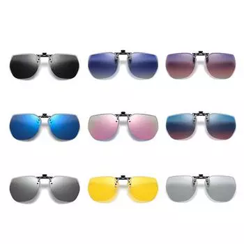 Безрамные многоугольные солнцезащитные очки с лазерным зажимом, женские поляризационные солнцезащитные очки, мужские очки для вождения