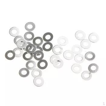 Безрамные очки из нержавеющей стали с плоской шайбой 1,2 мм 1,4 мм