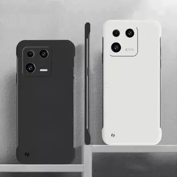 Безрамочный тонкий кожаный жесткий чехол из поликарбоната для Xiaomi 13 Pro Lite Xiaomi13 Pro Ultra 12X 12 Pro 12Pro противоударный чехол Fundas Coque For Xiaomi 12 Pro жёлтый