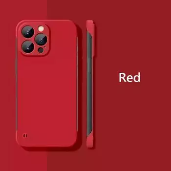 Безрамочный тонкий матовый жесткий чехол для iPhone 15 Pro Max 14Pro Plus 14 11 13 12 Pro Max Mini 15Pro противоударный чехол For iPhone 14 Plus