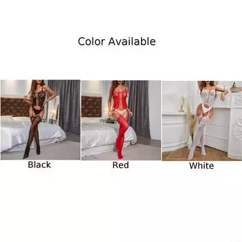 Безрукавный женский боди чулки дышащая мода