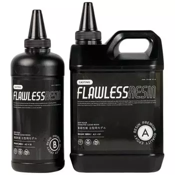 Безупречная высокопроизводительная эпоксидная смола для замедленного отверждения Смола Река для различных крупных 3D-работ Смола, литье, 4 кг, тип, 2-компонентная жидкость, стол, чёрный