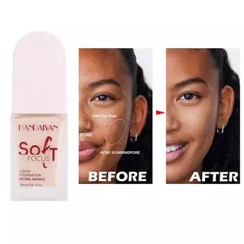 Безупречный консилер Жидкая основа Увлажняющая жидкая основа Увлажняет сухую кожу Водостойкая жидкая основа Подходит для темной кожи 06#