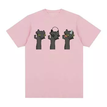 Беззубик танцы забавные мем графические футболки мужские женские летние повседневные футболки высокого качества большого размера футболка из 100% хлопка топы S чёрный