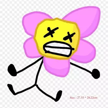 Bfdi Dead Battle For Dream Island, термопереносная печать, виниловые нашивки, наклейки для одежды, аппликации «сделай сам», моющиеся нашивки