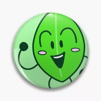 Bfdi Leafy, настраиваемая мягкая пуговица, булавка на лацкане, милая брошь для влюбленных, женская модная ювелирная одежда, значок, забавная шляпа, мультяшный декор