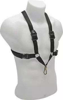 BG HARNESS ремень саксофон размер металлический карабин S40MSH альт/тенор/баритон (МУЖЧИНЫ) чёрный