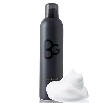 BG Scalp Shampoo 280 г Шампунь для кожи головы Газированный шампунь Head Spa Густая пена Очищающий увлажняющий газированный мужской шампунь для кожи головы без силикона