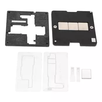 BGA Reball Stencil 4 в 1 Универсальная платформа IP14 Магнитная посадочная жестяная пластина для мобильного телефона IOS