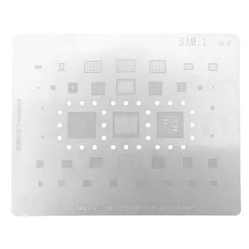 BGA-трафарет для реболлинга, шаблон для посадки олова из нержавеющей стали, шаблон BGA для точного позиционирования для Sa