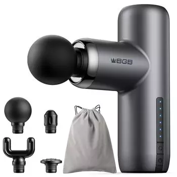 BGB Fascia Release Gun от талантливого усовершенствованного самого маленького AI Kinmaku Release Handy мощный 4 типа 8-миллиметровых глубинных MINI Release быстрый 12 часов непрерывной работы чёрный