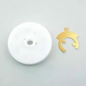 BGE548 Ремонтная шестерня двигателя заднего стеклоочистителя с металлом для Range Rover Land Rover, внешний диаметр: 53,15 мм 74 зубца