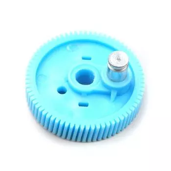 BGE633 Ремонт двигателя стеклоочистителя передней кабины Шестерня 50031360 для трактора New Holland серии TD с полуосью. Количество зубов:71, диаметр: 46,80 мм,